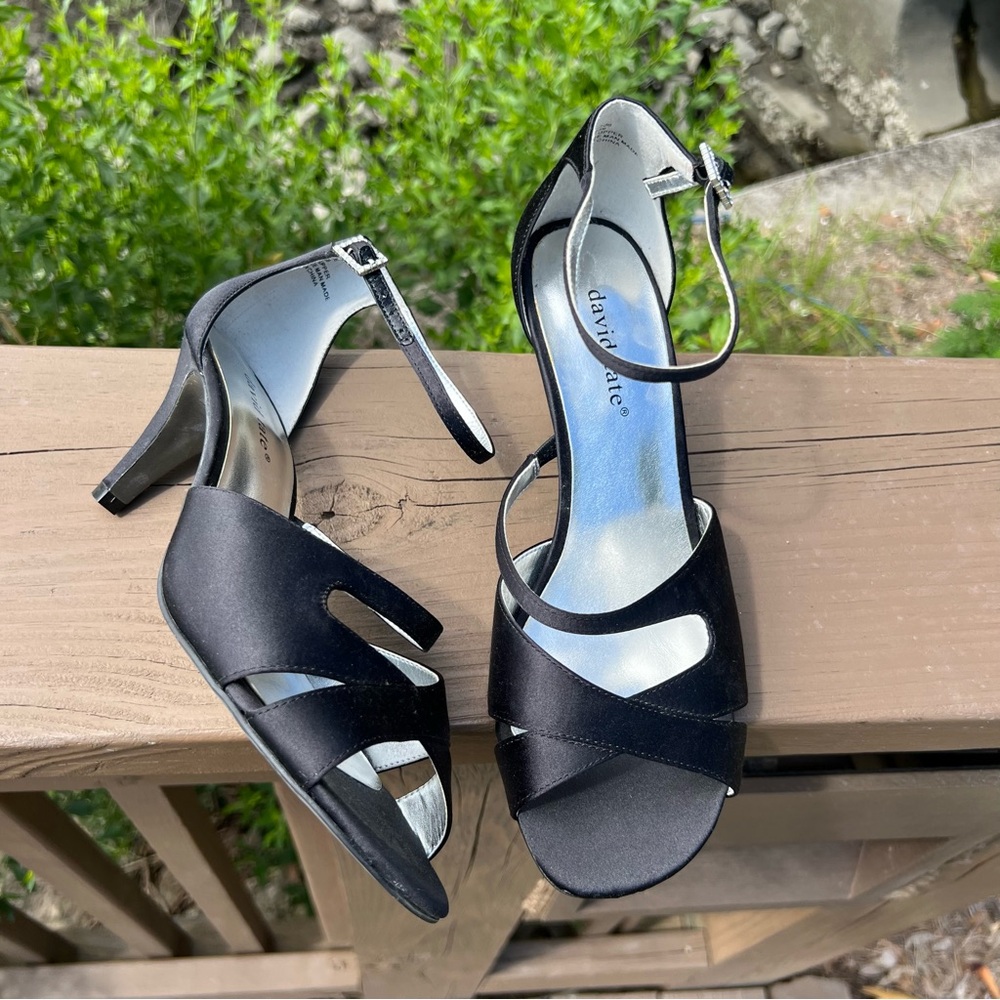 David Tate Strappy Sandal in Black